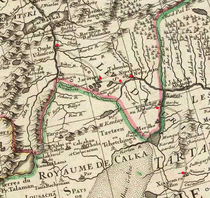 Карта Делиля