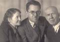 Шайтановы: Нина, Игорь и Николай, 1948