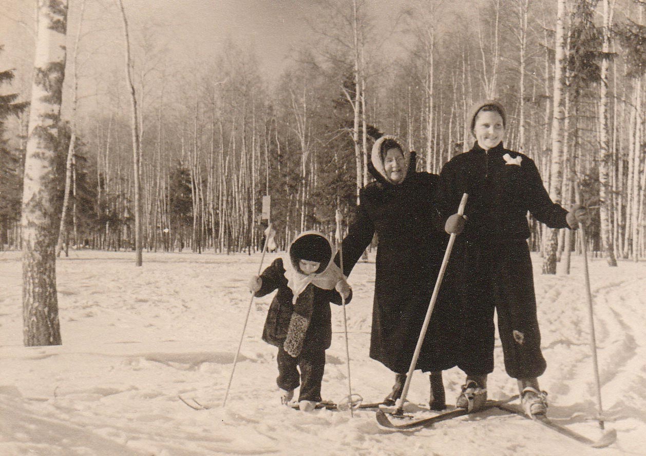 Лыжные костюмы 50-х